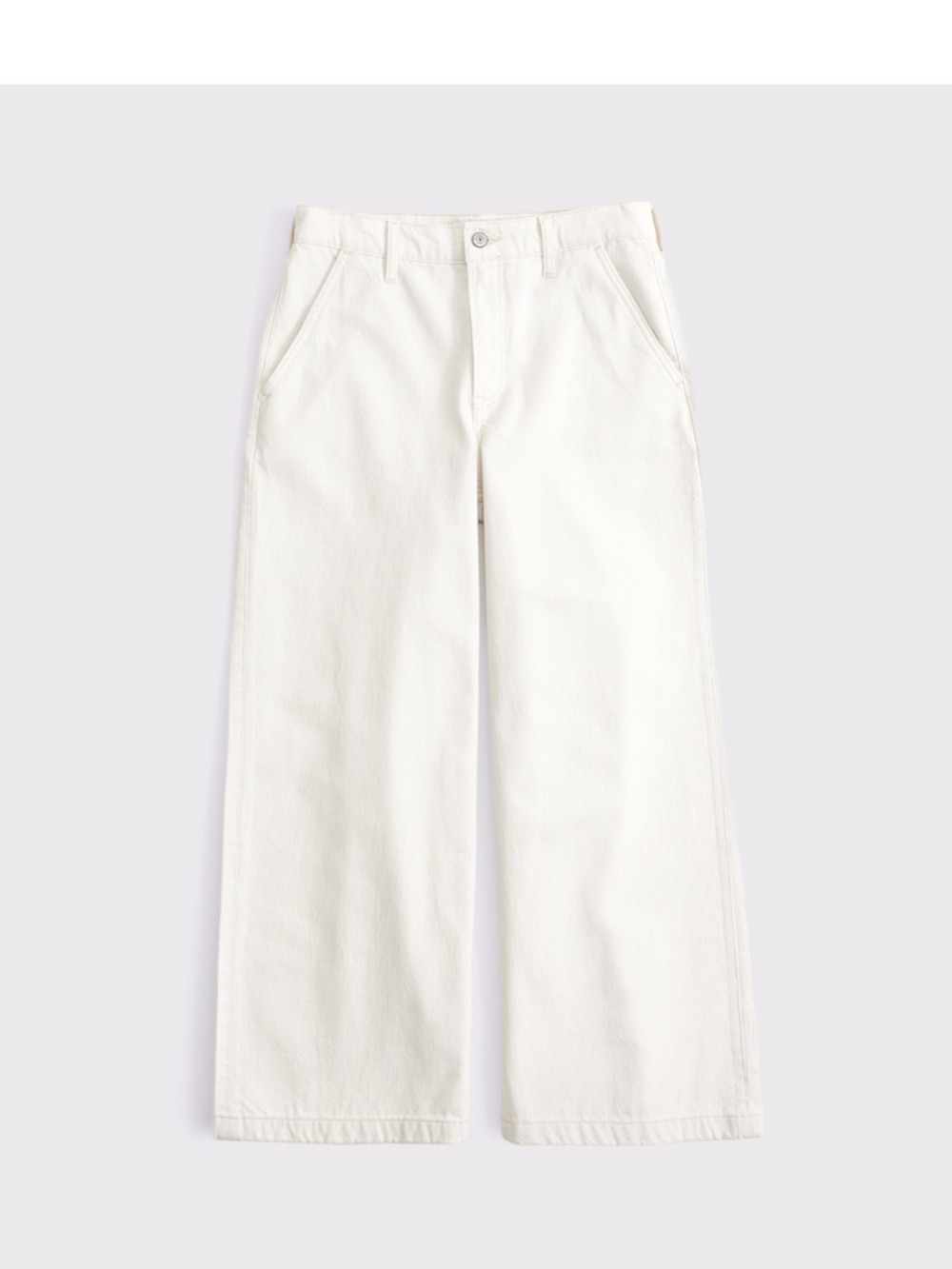 Abercrombie High Rise Wide Leg Trouser Jeans - 29L
